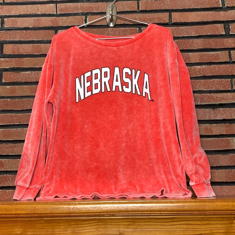 Game Day Velour Sweatshirt SZ - L